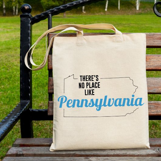 Er is geen plek zoals Pennsylvania Canvas tas
