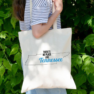 Er is geen plek zoals Tennessee Canvas tas