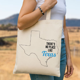 Er is geen plek zoals Texas Canvas tas, mam Gift Tote Bag