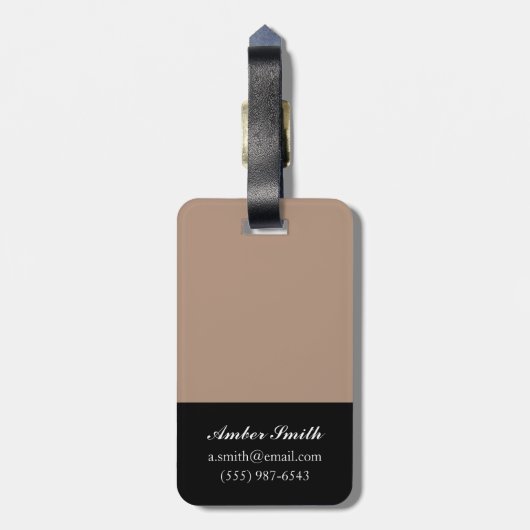 Er is geen plek zoals thuis 2014 bagagelabel (Achterkant verticaal)