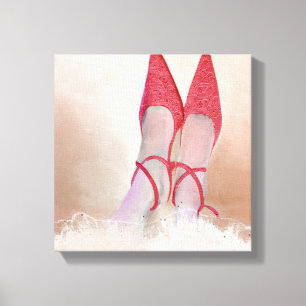 Er is geen plek zoals thuis 2014 canvas afdruk