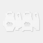 Er is geen plek zoals thuis bedankdoosjes (Uitgevouwen)