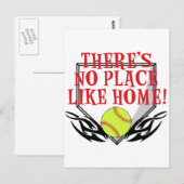 Er is geen plek zoals thuis. briefkaart (Voorkant / Achterkant)