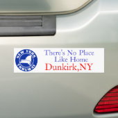 Er is geen plek zoals thuis, Bumpersticker (Op auto)