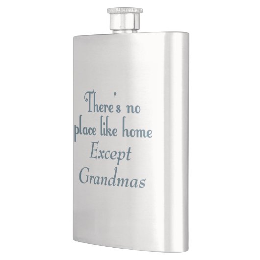 Er is geen plek zoals thuis heupfles (Links)