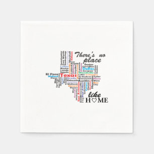 Er is geen plek zoals thuis in Texas Servet