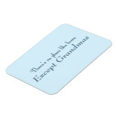 Er is geen plek zoals thuis magneet (Linkerzijde)