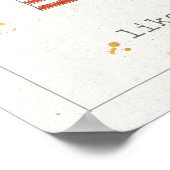 Er is geen plek zoals thuis | Vlag van de VS Poster (Hoek)