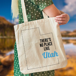 Er is geen plek zoals Utah, Canvas tas, mam Gift Tote Bag