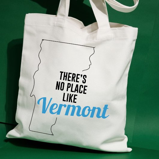 Er is geen plek zoals Vermont, Canvas tas, mam Gif Tote Bag
