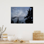 Er is geen probleem...inspirerend poster (Keuken)