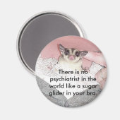 Er is geen psychiater in... magneet (Voorkant / Achterkant)