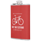 Er is geen slecht weer, alleen slechte kleding heupfles (Links)