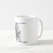 Er is geen sneeuwknop... op een kat... koffiemok (Voorkant rechts)