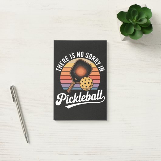 Er Is Geen Sorry Bij Pickleball Post-it® Notes (Kantoor)