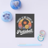 er is geen sorry in pickleball flyer (Enkel)