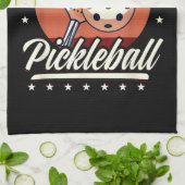 Er is geen sorry in Pickleball Theedoek (Gevouwen)