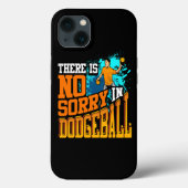 Er is geen spijt in Dodgeball Case-Mate iPhone Case (Achterkant)