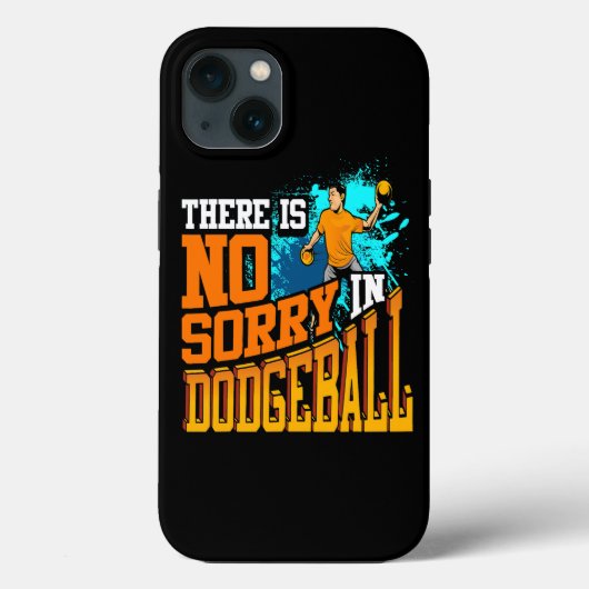 Er is geen spijt in Dodgeball Case-Mate iPhone Case (Achterkant)