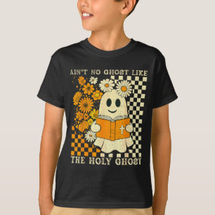 Er is geen spook zoals Ghost Christian Floral Ghos T-shirt