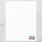 Er is geen Taste zoals thuis Flyer (Voorkant)