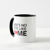 Er is geen Taste zoals thuis Mok (Voorkant links)