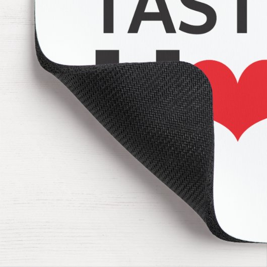 Er is geen Taste zoals thuis Muismat (Hoek)