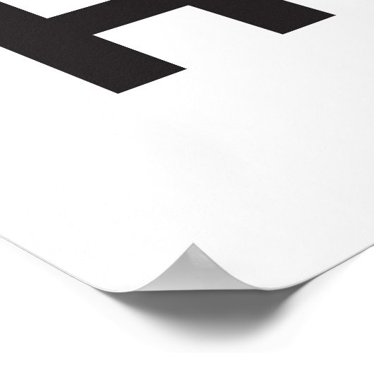 Er is geen Taste zoals thuis Poster (Hoek)