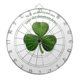 Er is geen thuis dartbord