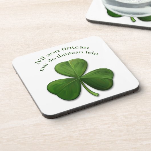 Er is geen thuis drankjes onderzetter (Linkerzijde)