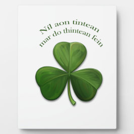 Er is geen thuis fotoplaat