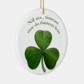 Er is geen thuis keramisch ornament (Rechts)