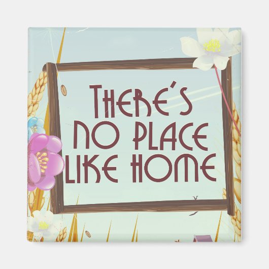 Er is geen thuis. magneet (Voorkant)