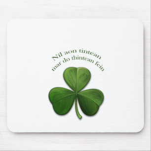 Er is geen thuis muismat