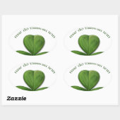 Er is geen thuis ovale sticker (Vel)