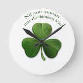 Er is geen thuis ronde klok (Voorkant)