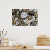 Er is geen tijd poster (Keuken)