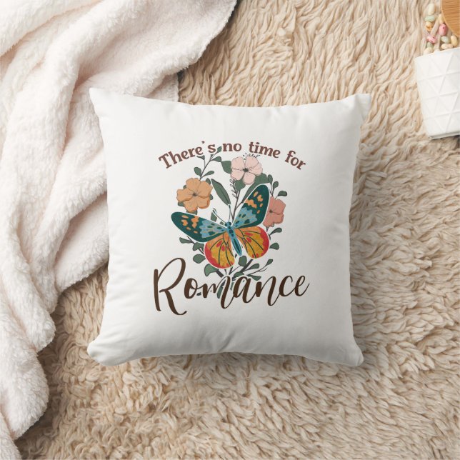 ER IS GEEN TIJD VOOR ROMANCE KUSSEN (Deken)