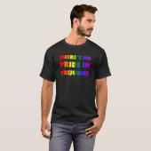 Er is geen trots op vooroordelen LGBTQIA+ Rainbow  T-shirt (Voorkant volledig)