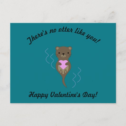 Er is geen Valentijn zoals jij. Briefkaart (Voorkant)