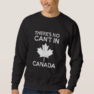 Er is geen verkanting in Canada Day Red Maple Leaf Trui