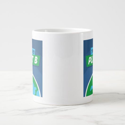 Er is geen vlak B Grote Koffiekop (Voorkant)