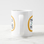 Er is geen vlak B Grote Koffiekop (Achterkant)