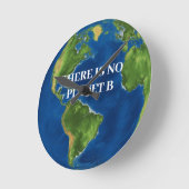 Er is geen vlak B Ronde Klok (Hoek)