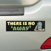Er is geen ‘weg’ bumpersticker (Op auto)