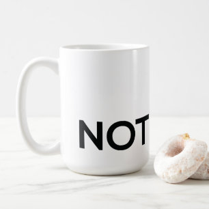 Er is geen wijn in deze Coffee-Mok. Koffiemok