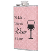 Er is hier een Roos driehoek gepatenteerd Heupfles (Links)