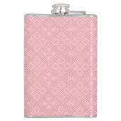 Er is hier een Roos driehoek gepatenteerd Heupfles (Achterkant)