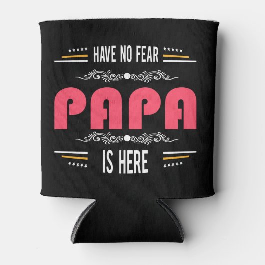 Er is hier geen angst voor Papa's Blikjeskoeler (Voorkant)