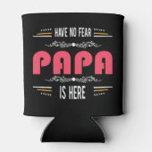 Er is hier geen angst voor Papa's Blikjeskoeler (Achterkant)